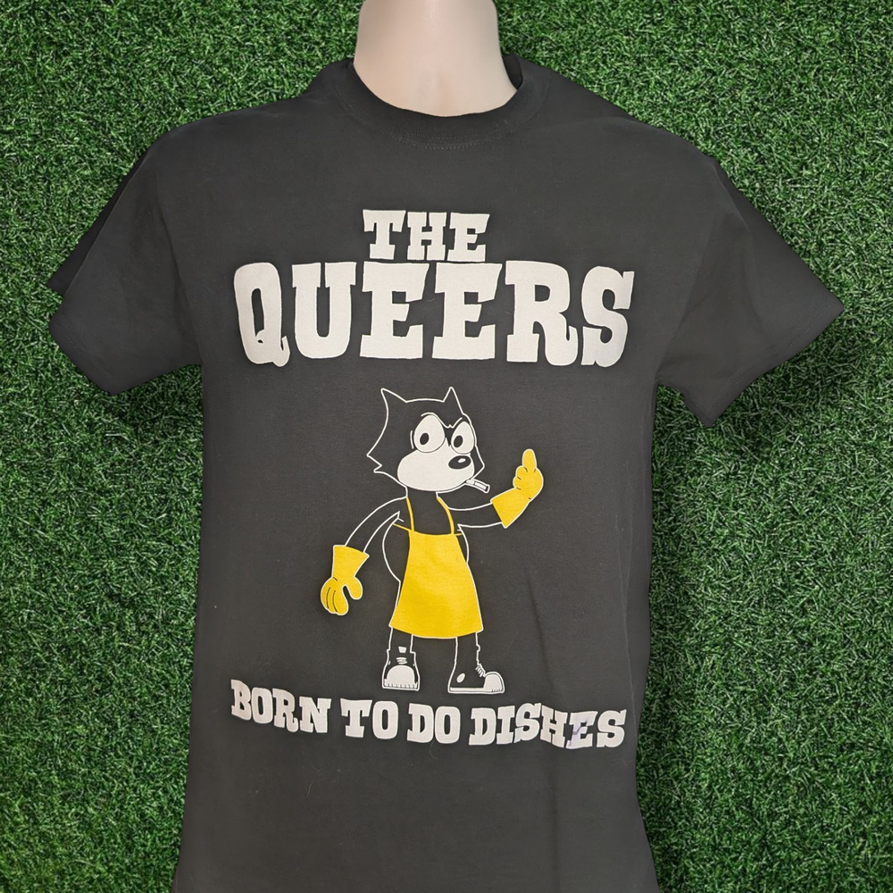 The Queers "Born to do Dishes" band T-shirt - SMALL